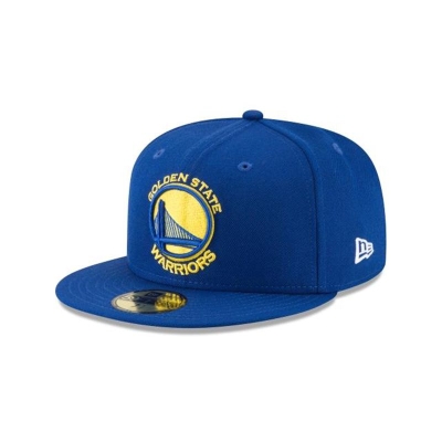 Sapca New Era Golden State Warriors NBA Wool Standard 59FIFTY Fitted - Albastri